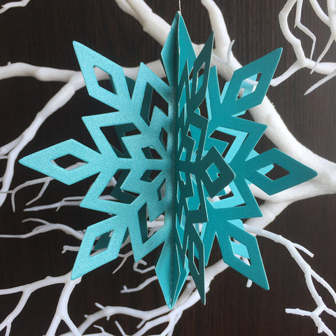 Image of Three-dimensional Snowflake | Nicro Party