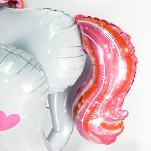 46 inch Large Size 3D Unicorn Balloons | Nicro Party