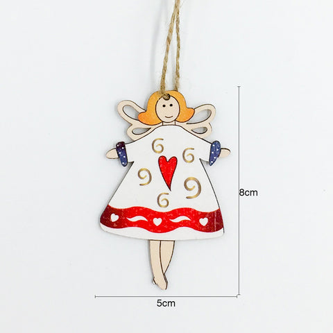 Image of Wooden Christmas Tree Pendant | Nicro Party