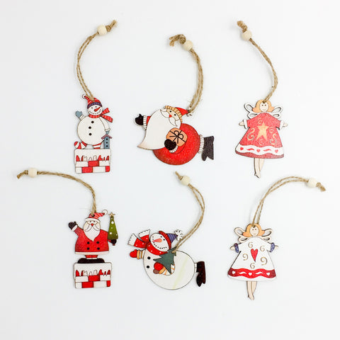 Image of Wooden Christmas Tree Pendant | Nicro Party