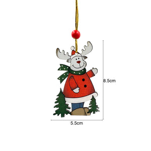 Wooden Christmas Tree Pendant | Nicro Party