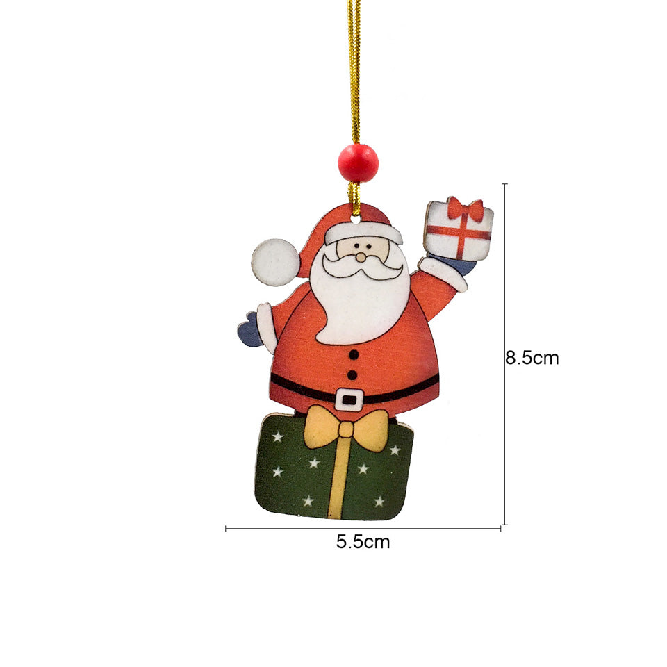 Wooden Christmas Tree Pendant | Nicro Party