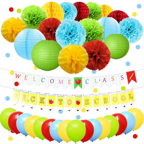 Image of Back to School Party Decor Kit