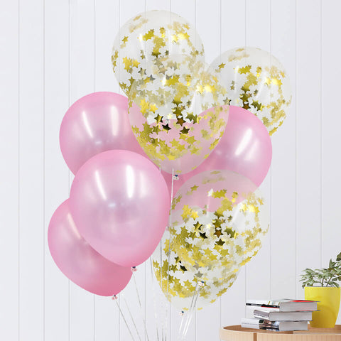 Image of 10 pcs/set Confetti Balloons Set | Nicro Party