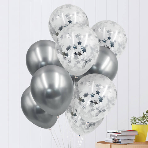 Image of 10 pcs/set Confetti Balloons Set | Nicro Party