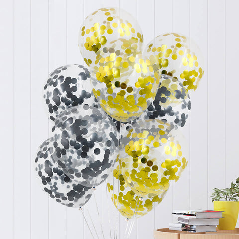 Image of 10 pcs/set Confetti Balloons Set | Nicro Party