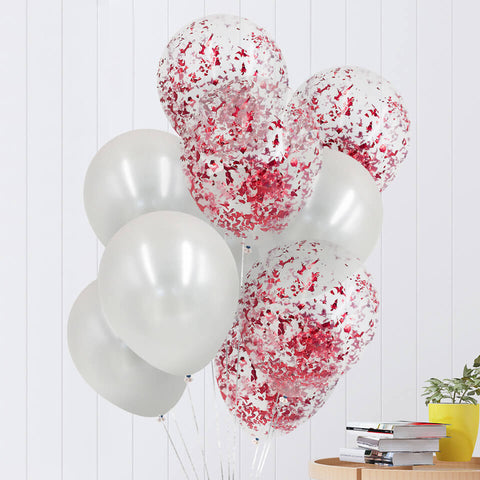 Image of 10 pcs/set Confetti Balloons Set | Nicro Party