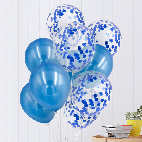 Image of 10 pcs/set Confetti Balloons Set | Nicro Party