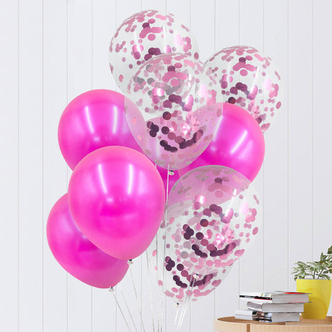 Image of 10 pcs/set Confetti Balloons Set | Nicro Party