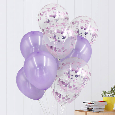 Image of 10 pcs/set Confetti Balloons Set | Nicro Party