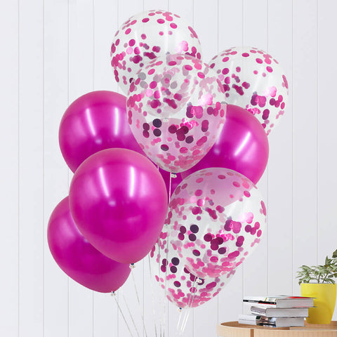 Image of 10 pcs/set Confetti Balloons Set | Nicro Party