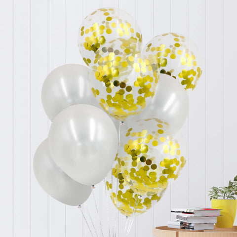 Image of 10 pcs/set Confetti Balloons Set | Nicro Party