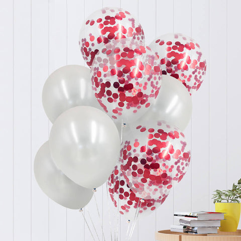 Image of 10 pcs/set Confetti Balloons Set | Nicro Party