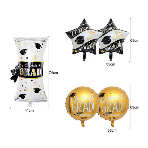 Image of Congrats Grad balloons