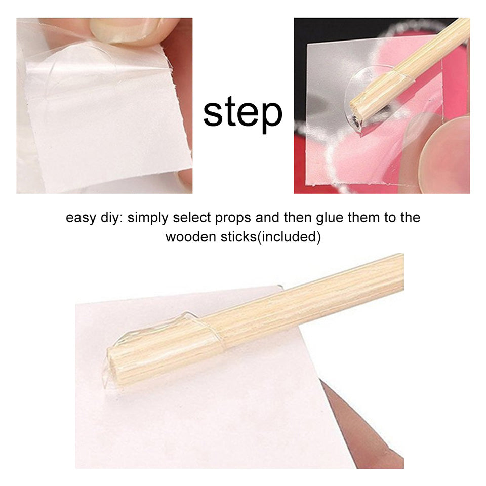 Flamingo photo props DIY