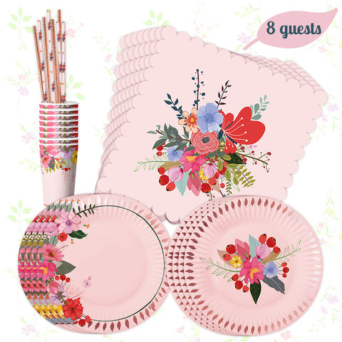 Image of Hello Girl Rose Gold Party Kit