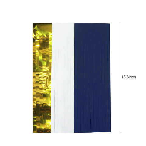 Image of navy party decorations tassel
