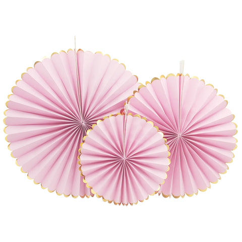 Image of 3pcs/set  Paper Fans for Party Decoration