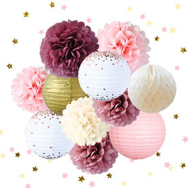 Pink Party Decoration for Wedding Birthday