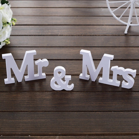 Image of mr mrs wedding