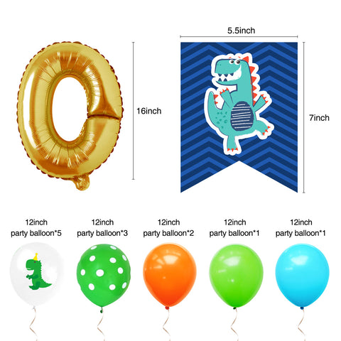 Image of ROAR Birthday Decoration balloons