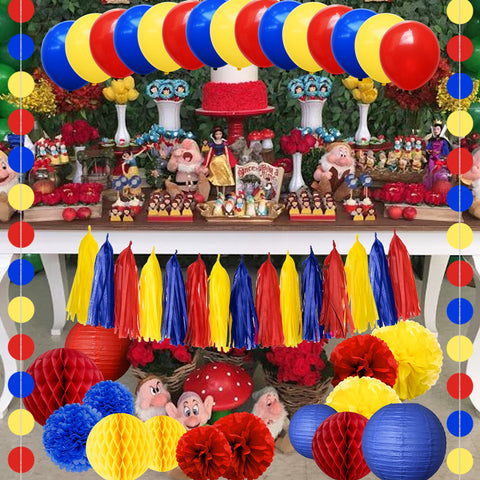 Image of Snow White Theme Party Decoration Kit