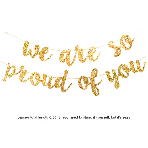 Image of We Are So Proud of You garland