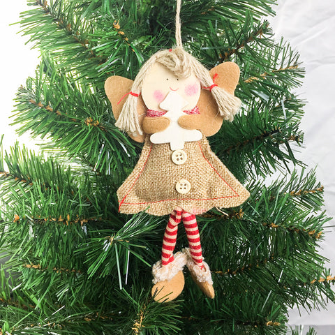 Image of Smiling-Angel-Tree-Ornaments