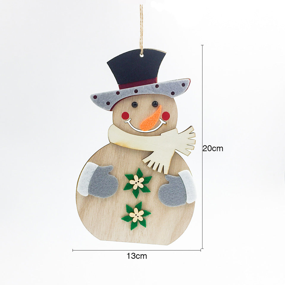Wooden Christmas Tree Pendant | Nicro Party