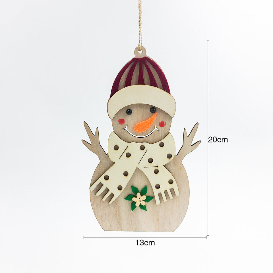Wooden Christmas Tree Pendant | Nicro Party