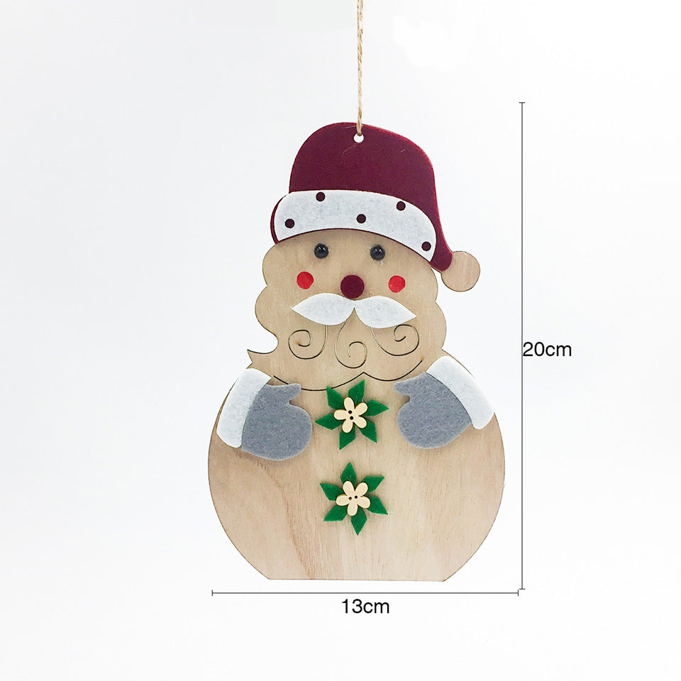 Wooden Christmas Tree Pendant | Nicro Party