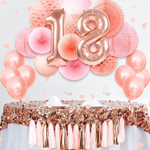 Image of 18th birthday decorations Rendering