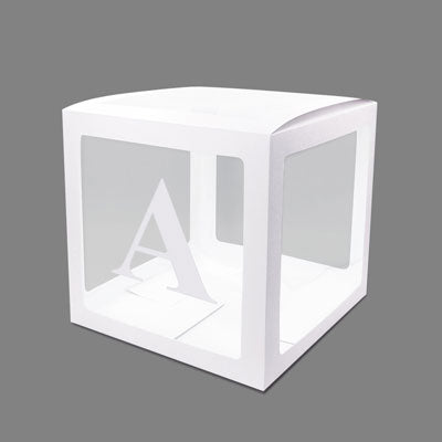 Alphabet Number Transparent Packing Name  DIY Letter Balloon Box