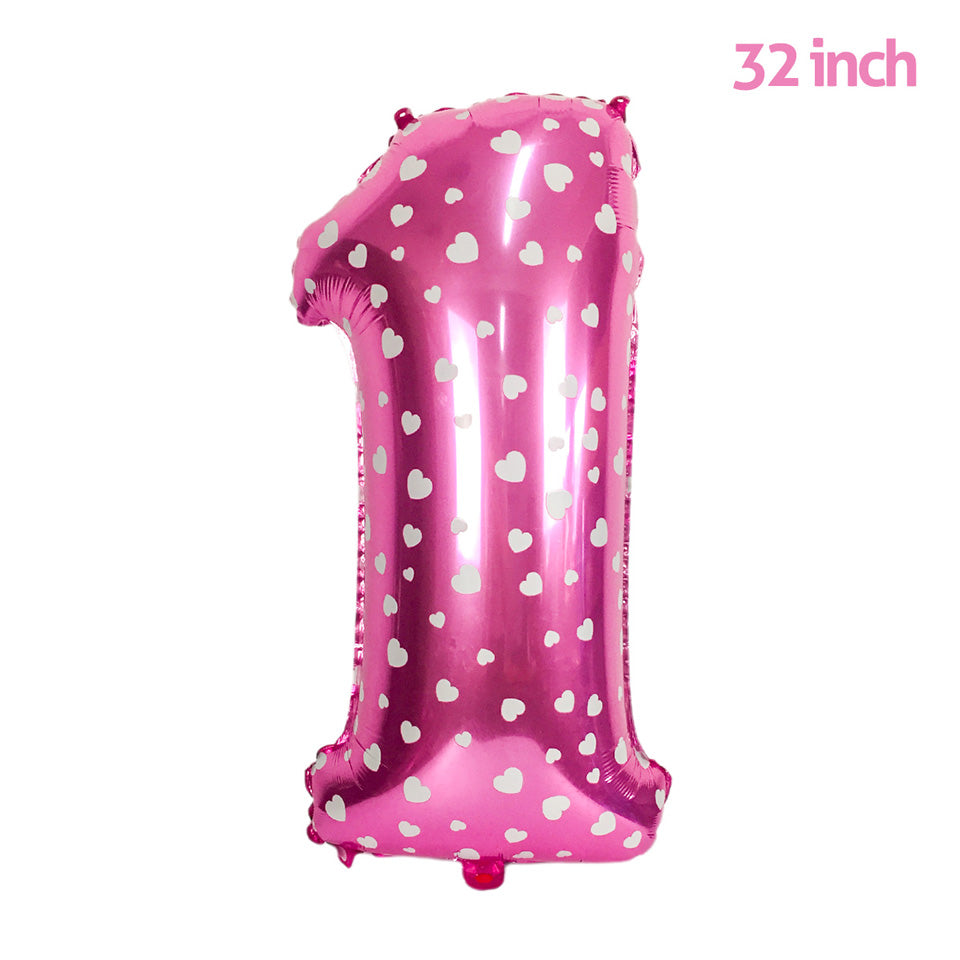 1st Birthday Party Decoration Child Kids Happy Birthday Balloon | Nicro Party