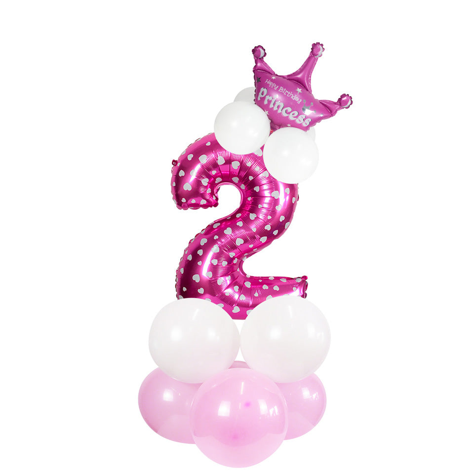 1st Birthday Party Decoration Child Kids Happy Birthday Balloon | Nicro Party