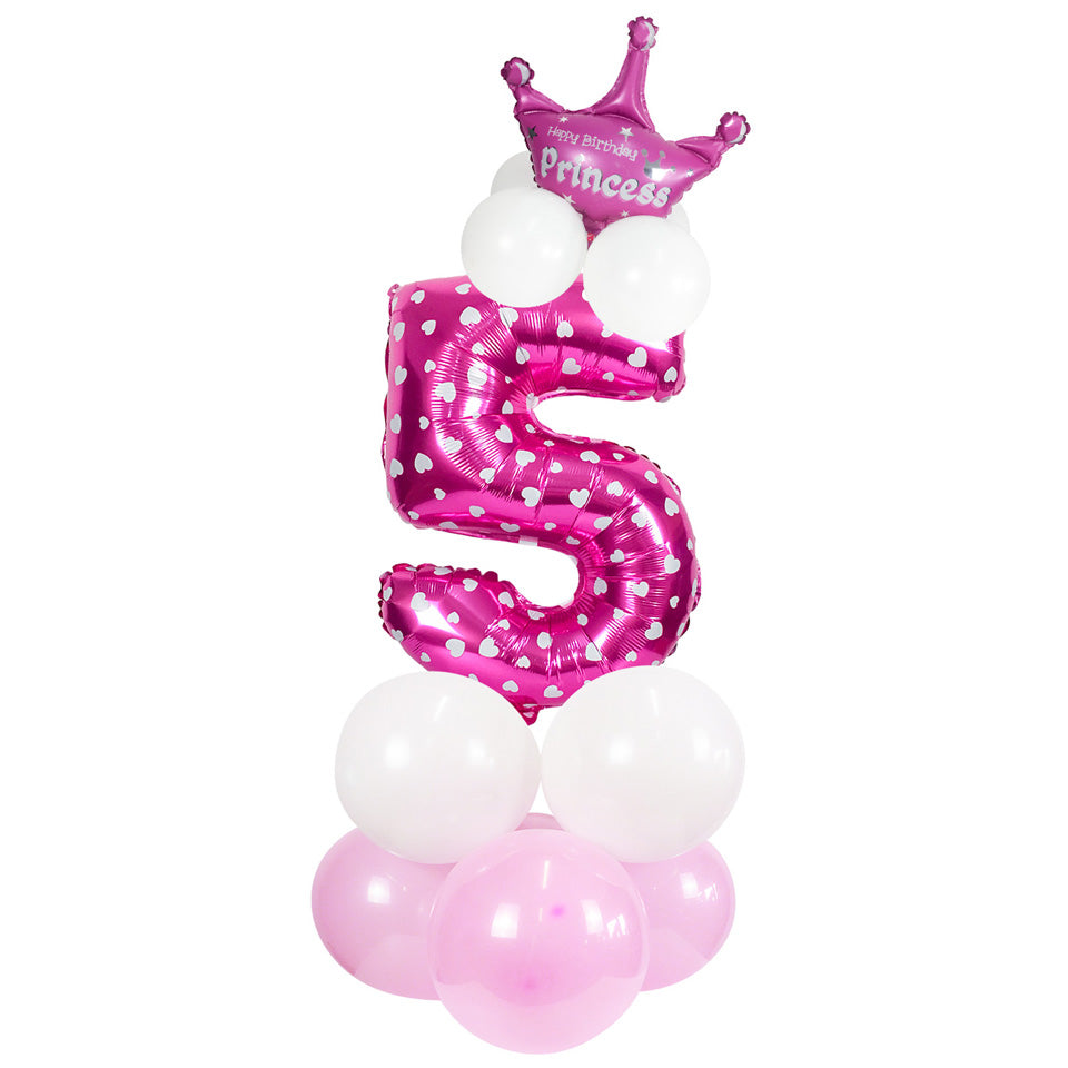 1st Birthday Party Decoration Child Kids Happy Birthday Balloon | Nicro Party