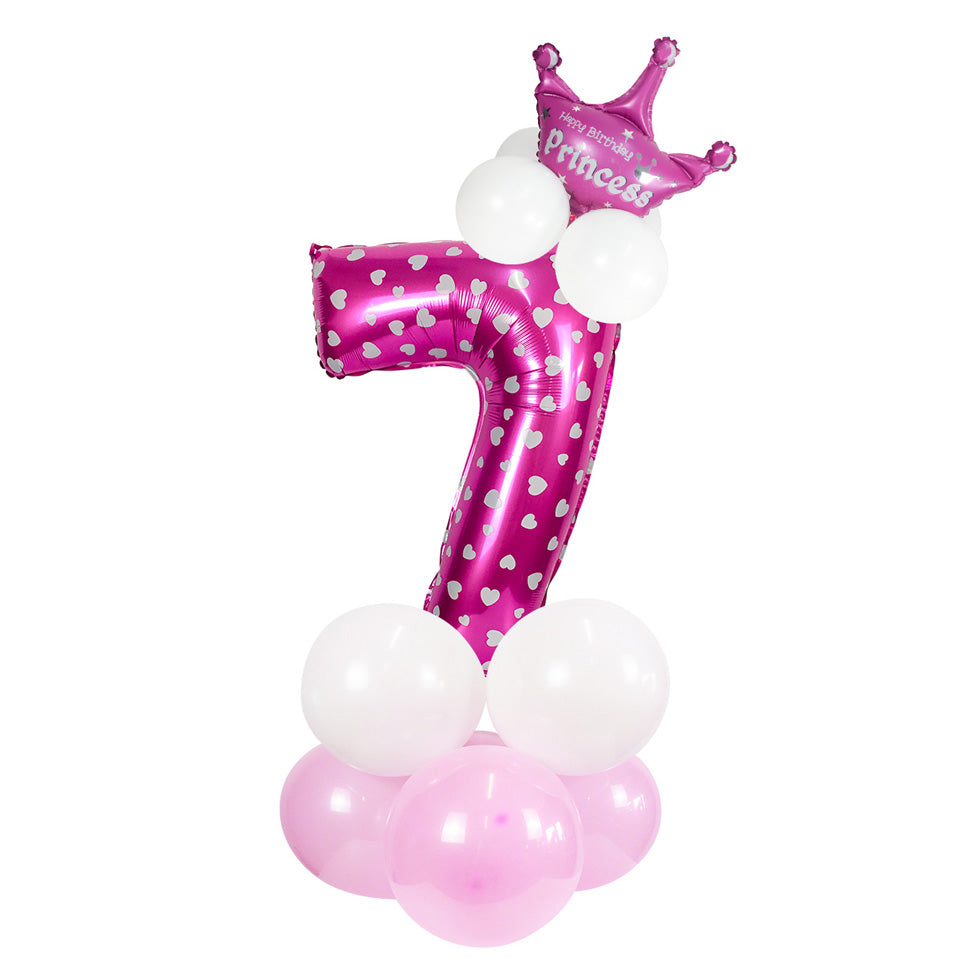 1st Birthday Party Decoration Child Kids Happy Birthday Balloon | Nicro Party