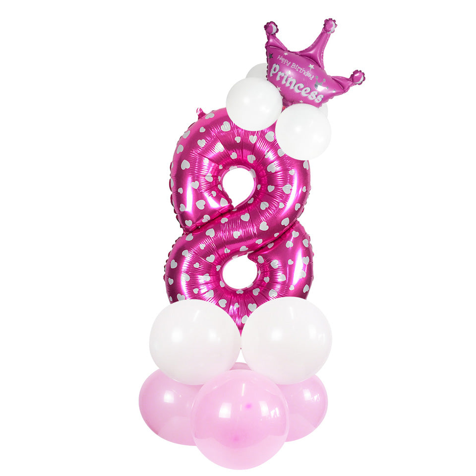 1st Birthday Party Decoration Child Kids Happy Birthday Balloon | Nicro Party