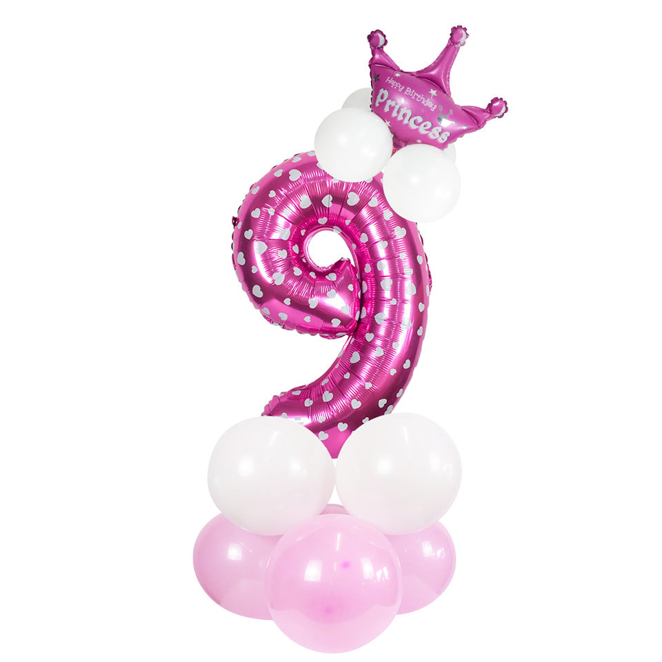 1st Birthday Party Decoration Child Kids Happy Birthday Balloon | Nicro Party