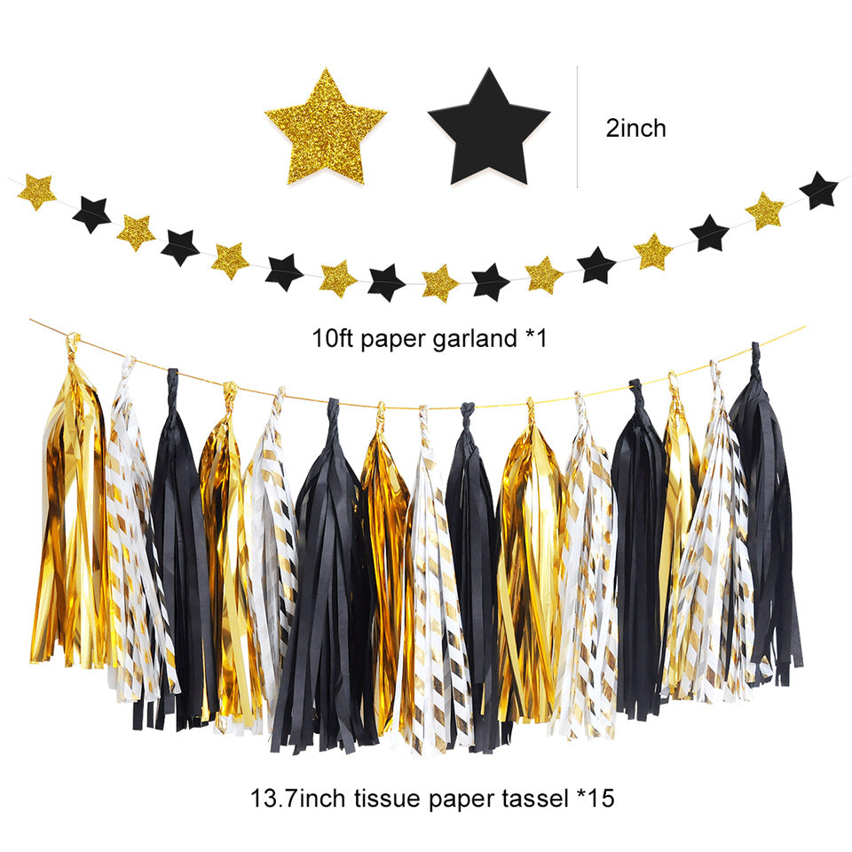 48 pcs/set 2020 New Year Gold Party Decorations | Nicro Party