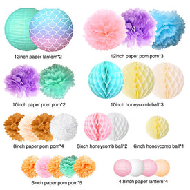 39 pcs/set Mermaids Party Decoration Kit | Nicro Party