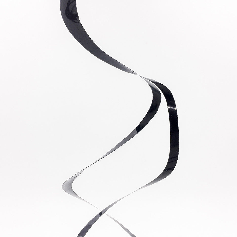 30 40 50 Birthday Gold Black DIY Spiral Ornaments Swirl | Nicro Party