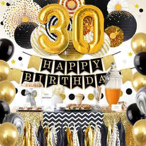 30th Birthday Party Decoration Kit