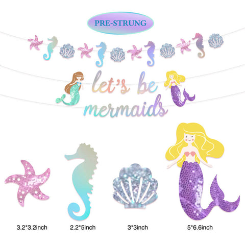 Image of Mermaids-Party-Decoration-Kit