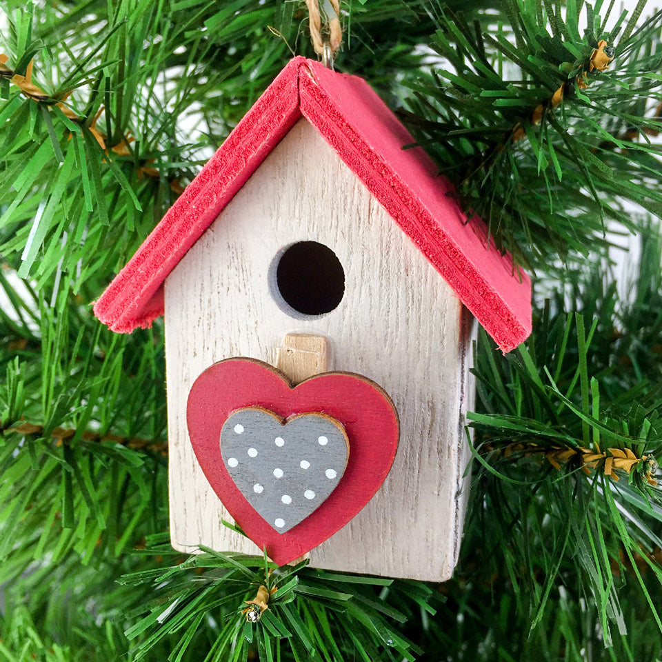 Wood-House-XMAS-Tree-Pendants