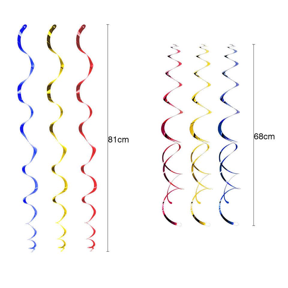 Shark Swirl Spiral Ornaments | Nicro Party