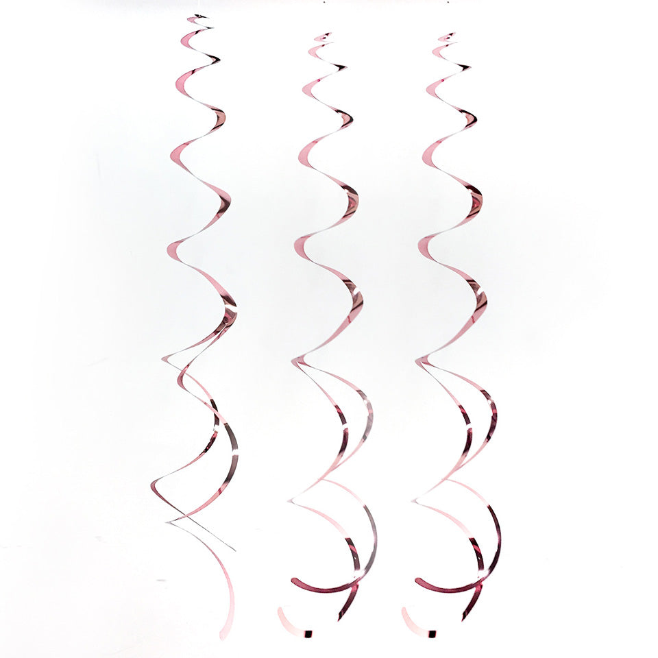 6 pcslot Spiral Tissue Tassel  Nicro Party