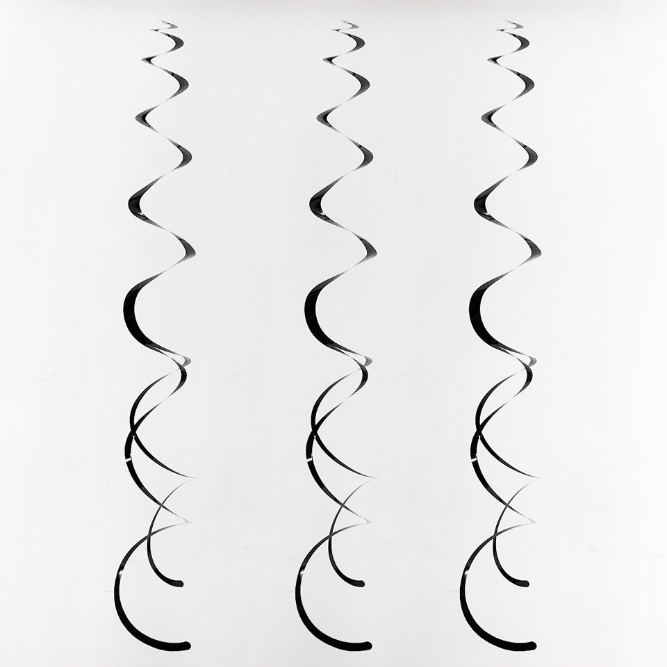 6 pcslot Spiral Tissue Tassel  Nicro Party