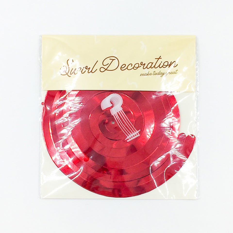 6 pcslot Spiral Tissue Tassel  Nicro Party