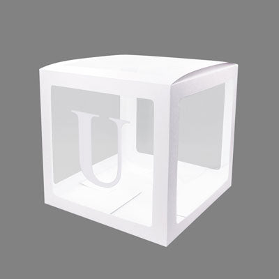 Alphabet Number Transparent Packing Name  DIY Letter Balloon Box